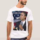 obama-Rauchen T-Shirt (Vorderseite)