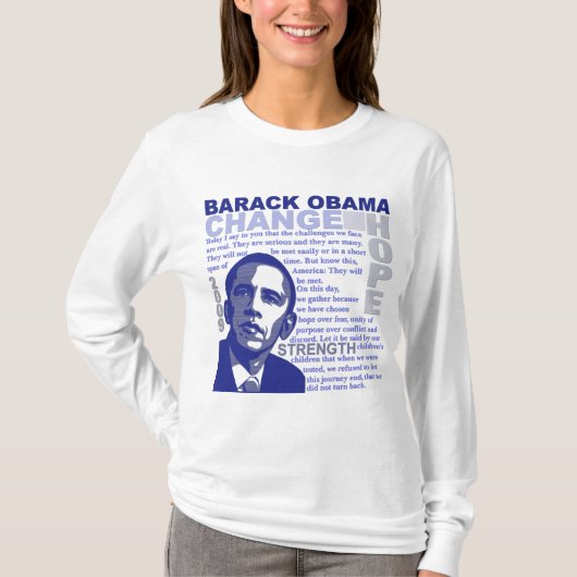 Obama-Rede T-Shirt (Vorderseite)