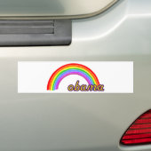 Obama-Regenbogen Autoaufkleber (Auf Auto)