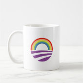 Obama-Regenbogen Kaffeetasse (Links)