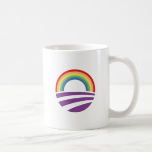 Obama-Regenbogen Kaffeetasse