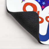 Obama-Regenschirm Inaguration Memento Mousepad (Ecke)
