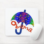 Obama-Regenschirm Inaguration Memento Mousepad (Mit Mouse)