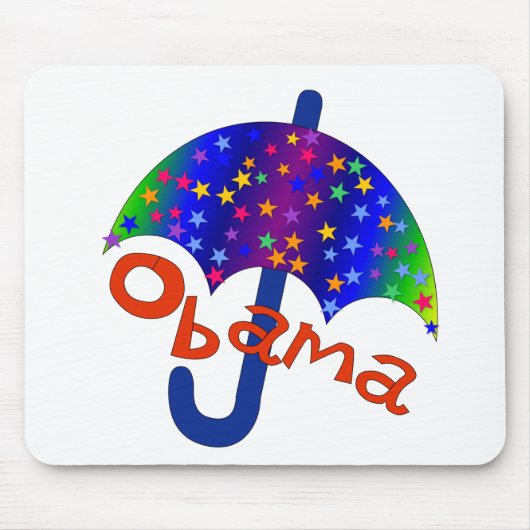 Obama-Regenschirm Inaguration Memento Mousepad (Vorne)