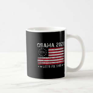 Obama Retro Vintage US-Flagge Patriotisch 2028 Pol Kaffeetasse