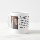 Obama/Rev Wright Kaffeetasse (Vorderseite Links)