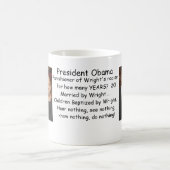 Obama/Rev Wright Kaffeetasse (Mittel)