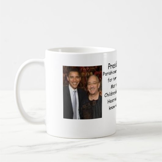 Obama/Rev Wright Kaffeetasse (Links)