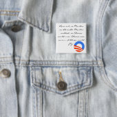 Obama, Rosa saß, also könnte Martin gehen. Martin Button (Beispiel)