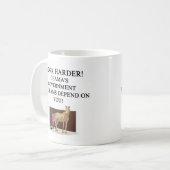 OBAMA S Sozialist Amerika Kaffeetasse (Vorderseite Links)
