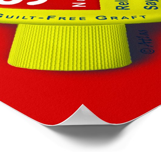 Obama Salve Poster (Ecke)