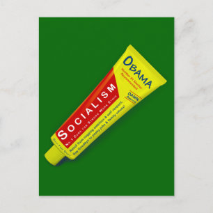 Obama Salve Postkarte