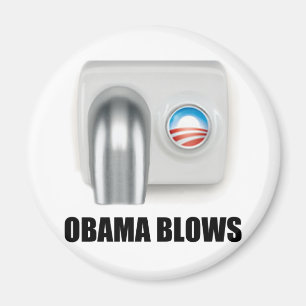 Obama-Schläge Magnet