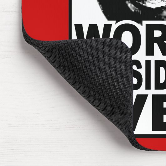 Obama-schlechtester Präsident Ever Mousepad (Ecke)