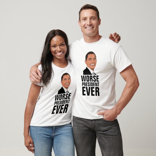 OBAMA, Schlimmeres Präsident je T - Shirt (Unisex)