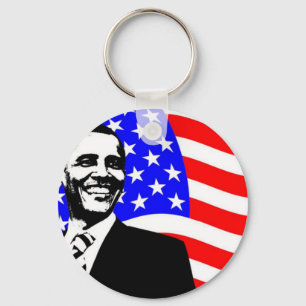 OBAMA-SCHLÜSSELRING SCHLÜSSELANHÄNGER
