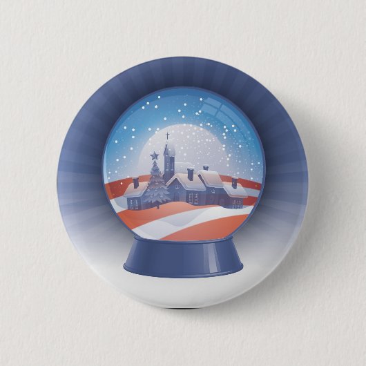 Obama-Schnekugel Button (Vorderseite)