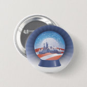Obama-Schnekugel Button (Vorne & Hinten)