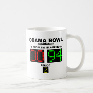 Obama-Schüssel - offizielles Zählen Kaffeetasse