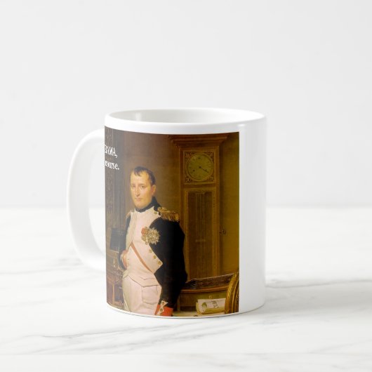 OBAMA, selbstverständlich. Kaffeetasse (Vorderseite Links)