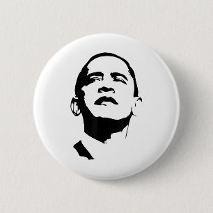Obama Shirt - Präsident Barack Obama Button