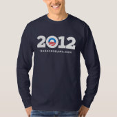 Obama-Shirts 2012 T-Shirt (Vorderseite)