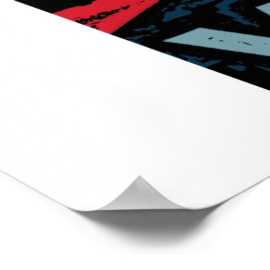 Obama Sieg Poster (Ecke)