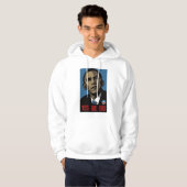 Obama-Sieg-Shirt Hoodie (Vorne ganz)
