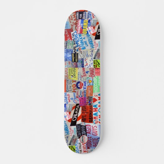 Obama Sigs of Hope Skateboard (Vorne)