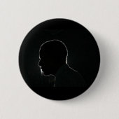Obama-Silhouette Button (Vorderseite)