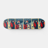 Obama-Skate-Brett Skateboard (Horizontal)