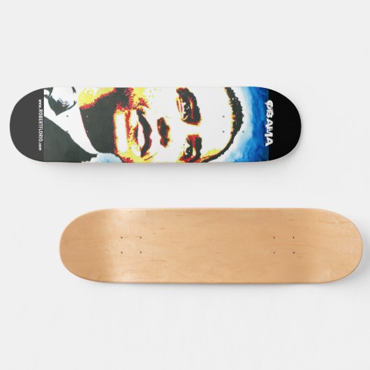 Obama Skateboard Der Mann (Horizontal)