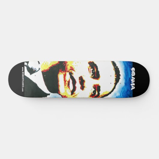 Obama Skateboard Der Mann (Horizontal)
