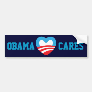 Obama-Sorgfalt Autoaufkleber