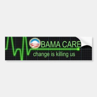 Obama-Sorgfalt Autoaufkleber
