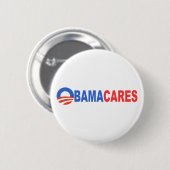 Obama-Sorgfalt Button (Vorne & Hinten)