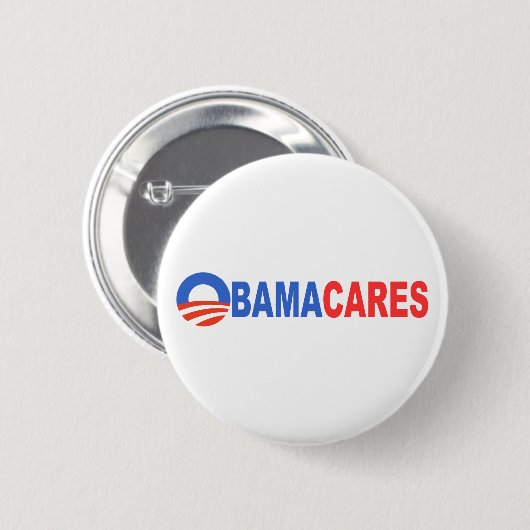 Obama-Sorgfalt Button (Vorne & Hinten)
