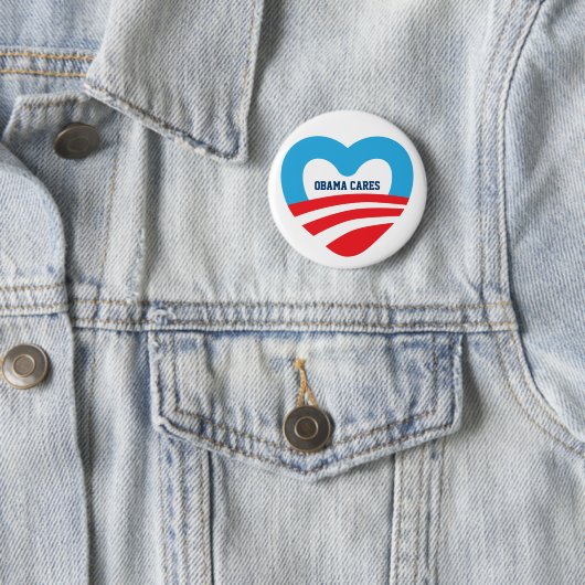 Obama-Sorgfalt Button (Beispiel)
