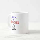 OBAMA-SORGFALT KAFFEETASSE (Vorderseite Links)