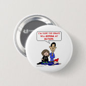 Obama sotomayor positive Diskriminierung Button (Vorne & Hinten)