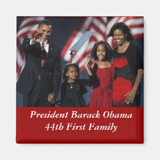 Obama Souvenir Square Magnet