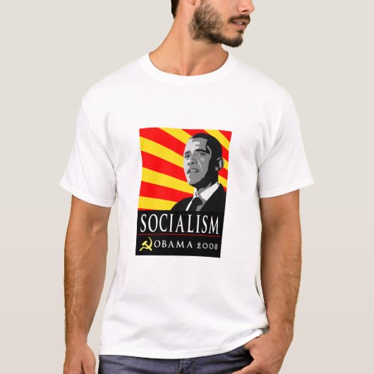 OBAMA-SOZIALISMUS T-Shirt (Vorderseite)