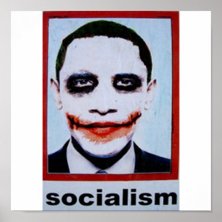 obama-sozialistisch-groß poster