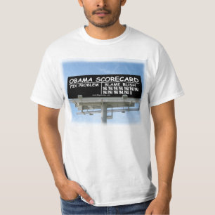 Obama-Spielstandskarte T-Shirt