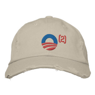 Obama Squared Baseball Cap Bestickte Kappe