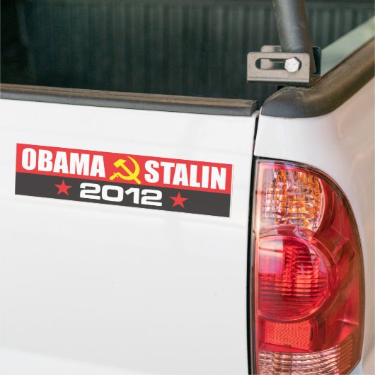 OBAMA - STALIN 2012 AUTOAUFKLEBER (Auf Lkw)