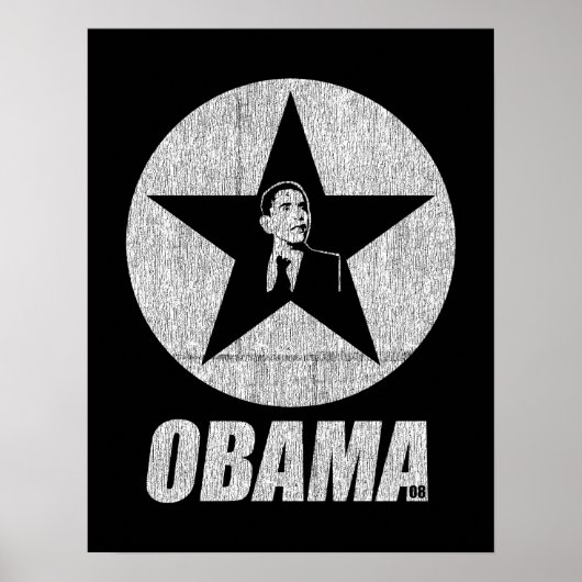 Obama Star Poster (Vorne)