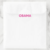 Obama Starry Lights Sticker! Runder Aufkleber (Tasche)