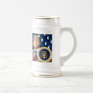 Obama Stein Bierglas