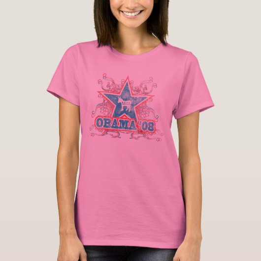 Obama-Stern '08 T-Shirt (Vorderseite)